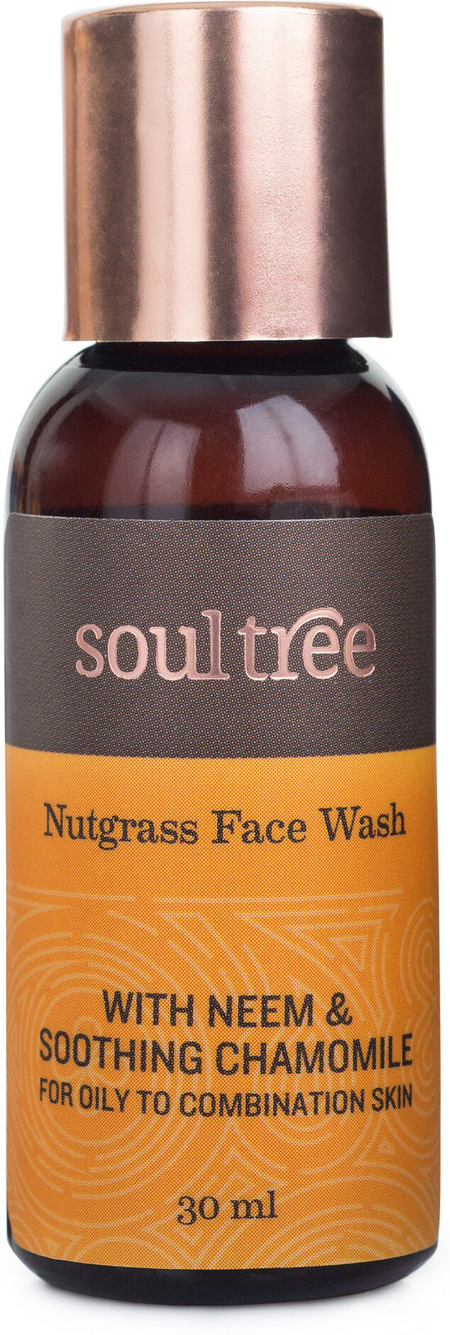 Soultree Gel limpiador facial de Cípero para piel mixta o grasa (30ml.)