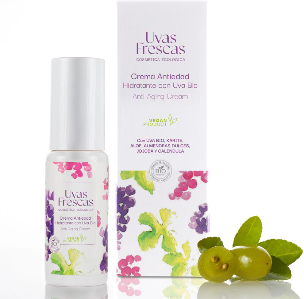 Uvas Frescas Crema Antiedad Hidratante con Uva Bio