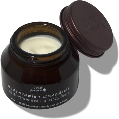 Pure Crema de noche ultra rica Multi-Vitaminas + Antioxidantes Pure Crema de noche ultra rica Multi-Vitaminas + Antioxidantes