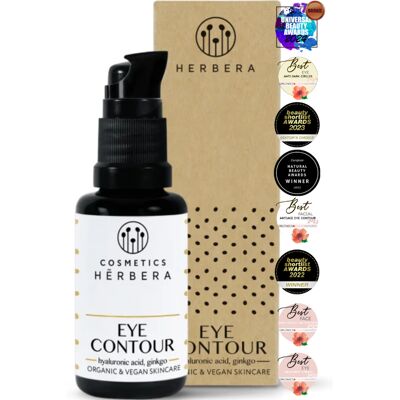 Herbera Contorno de ojos con ácido hilaurónico y ginkgo Herbera Contorno de ojos con ácido hilaurónico y ginkgo