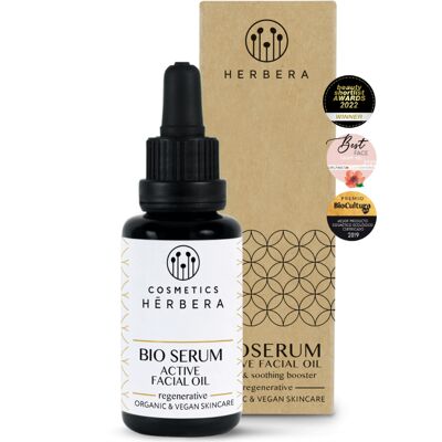 Herbera Bio Serum aceite facial activo regenerante Herbera Bio Serum aceite facial activo regenerante