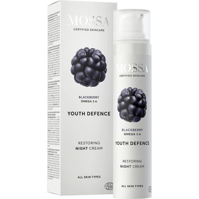 Mossa Crema de Noche de Mora - Regeneradora, Hidratante y Anti-Edad Mossa Crema de Noche de Mora - Regeneradora, Hidratante y Anti-Edad