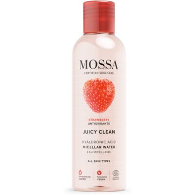 Mossa Cosmetics Agua Micelar de Fresa con Ácido Hialurónico - Agua Micelar Mossa Cosmetics Agua Micelar de Fresa con Ácido Hialurónico - Agua Micelar