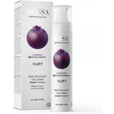 Mossa V-Lift Crema de Noche de Colágeno - Crema de Noche Mossa V-Lift Crema de Noche de Colágeno - Crema de Noche