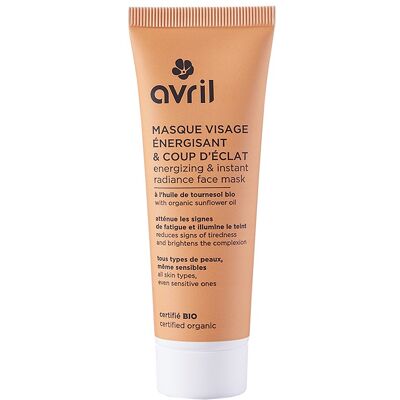 Mascarilla facial energizante orgánica Avril - 50ml Mascarilla facial energizante orgánica Avril - 50ml