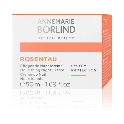 A. Börlind Crema nutritiva de noche Rosentau para piel deshidratada A. Börlind Crema nutritiva de noche Rosentau para piel deshidratada