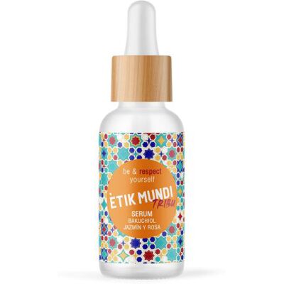 Étik Mundi Sérum facial con Bakuchiol, Jazmín y Rosa Étik Mundi Sérum facial con Bakuchiol, Jazmín y Rosa