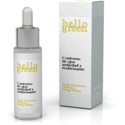 Hello Green Contorno de ojos antiedad y reafirmante Hello Green Contorno de ojos antiedad y reafirmante