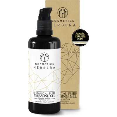 Herbera Botanical Gel limpiador facial con prebióticos y postbióticos Herbera Botanical Gel limpiador facial con prebióticos y postbióticos