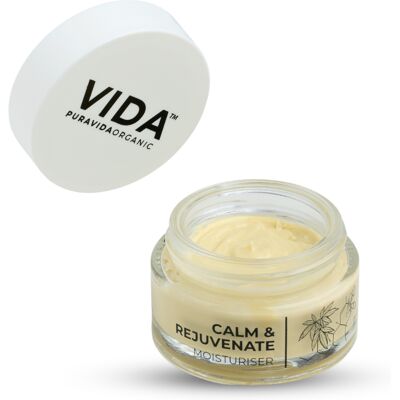 Pura Vida Organic Crema hidratante calmante y rejuvenecedora - FÓRMULA MEJORADA Pura Vida Organic Crema hidratante calmante y rejuvenecedora - FÓRMULA MEJORADA