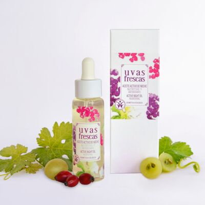 Uvas Frescas Aceite Activo de Noche Uvas Frescas Aceite Activo de Noche