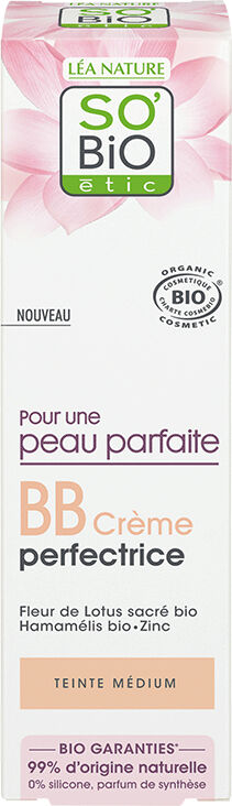 SO'BiO étic BB Cream perfeccionadora Pour une peau parfaite - Medium