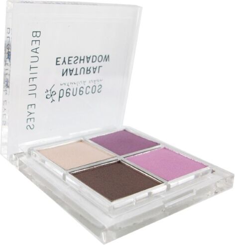 Benecos Paleta de sombras de ojos natural Quattro Beautiful Eyes