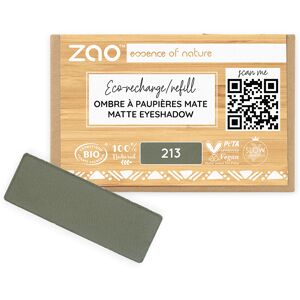 Recarga de Sombra de Ojos Orgánica ZAO - Verde Militar - Sombra de ojos Recarga de Sombra de Ojos Orgánica ZAO - Verde Militar - Sombra de ojos