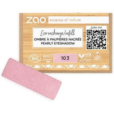Zao Old Pink Sombra de ojos y primer recambio - Eyeshadow & Primer Zao Old Pink Sombra de ojos y primer recambio - Eyeshadow & Primer
