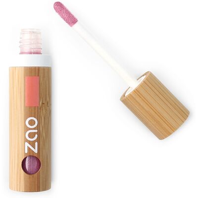 Brillo de labios rosa en bambú ZAO Brillo de labios rosa en bambú ZAO