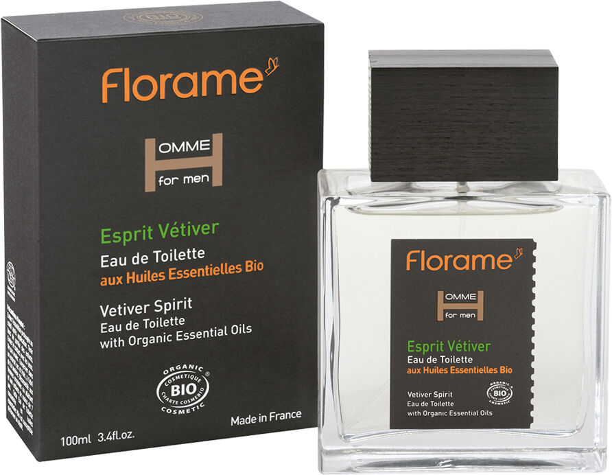 Florame Eau de Toilette Esprit Vétiver Homme