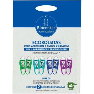 Biocenter Ecobolsitas absorbe-olores para zapateros y cubos de basura Biocenter Ecobolsitas absorbe-olores para zapateros y cubos de basura