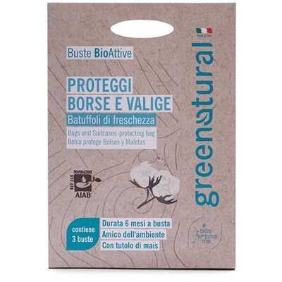Greenatural Bolsitas perfumadas bioactivas - Protección maletas y bolsas de deporte Greenatural Bolsitas perfumadas bioactivas - Protección maletas y bolsas de deporte