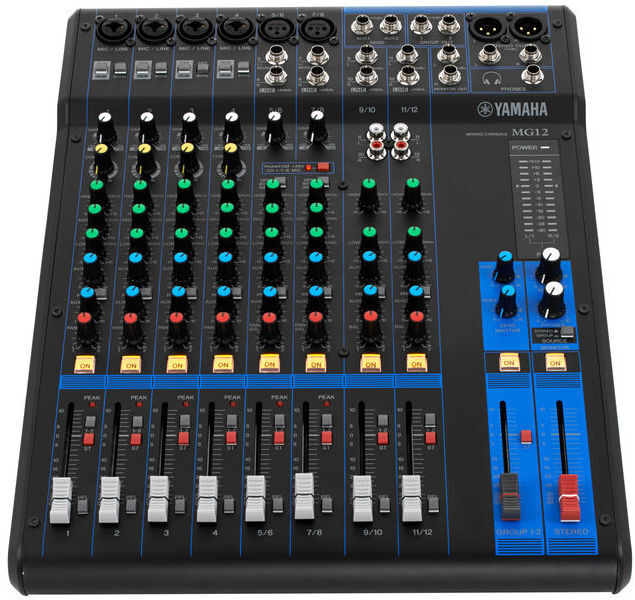 Yamaha MG-12 Mezclador analgico mg 12 Yamaha MG-12 Mezclador analgico mg 12