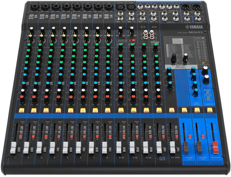 Yamaha MG-16XU Mezclador analgico mg 16xu Yamaha MG-16XU Mezclador analgico mg 16xu