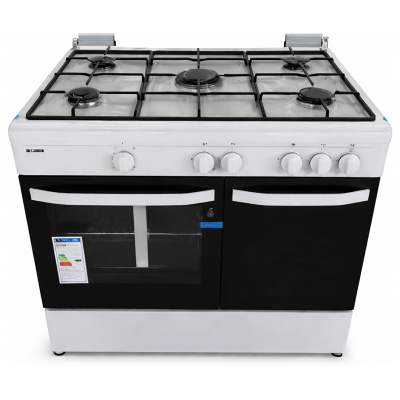 Konen Kco90blancaportamis Cocina+Horno De Gas 5Fuegos 55L Konen Kco90blancaportamis Cocina+Horno De Gas 5Fuegos 55L