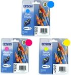 Epson Multipack T032X serie (cian+ magenta+ amarillo)