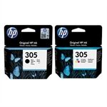 HP 305 Pack Negro + Color