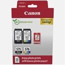 Canon PG-575/CL-576/GP-501 Multipack cartuchos y papel