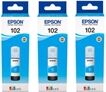 Epson 102 cian Pack (3 botellas)