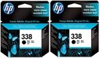 HP 338 (CB331E) Pack 2 Cartuchos de tinta negra