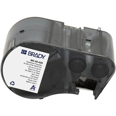 Brady M5-29-428 - Etiquetas de Poliéster Metalizado Brady M5-29-428 - Etiquetas de Poliéster Metalizado