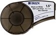 Brady M21-1500-427 cinta de vinilo laminado negro sobre blanco 38,1mm x 4,30M