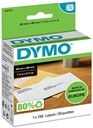 Dymo 1983173 etiqueta de direcciones texto negro sobre blanco 28x89mm