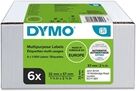 Dymo 2093094 etiquetas multiuso removibles 6 rollos