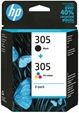 HP 305 (6ZD17AE) Pack cartuchos Negro + Color