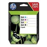 HP 364 (N9J73AE) Pack ahorro 4 colores