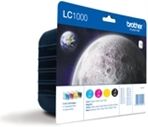 Brother LC-1000 Pack Cartuchos (4-colores)