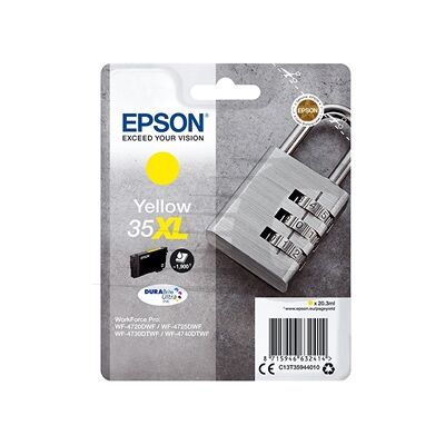 Epson 35XL cartucho de tinta amarillo alta capacidad Epson 35XL cartucho de tinta amarillo alta capacidad