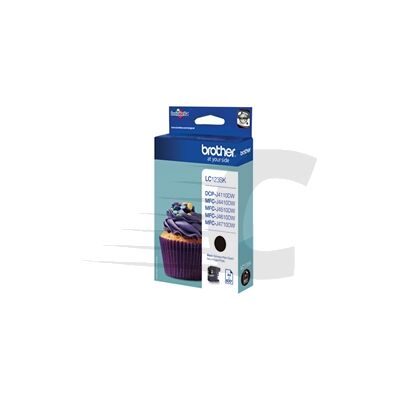 Brother LC-123BK cartucho de tinta negro Brother LC-123BK cartucho de tinta negro