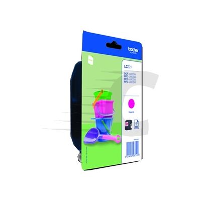 Brother LC-221M Cartucho de tinta magenta Brother LC-221M Cartucho de tinta magenta