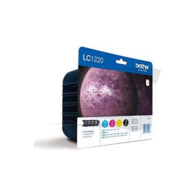 Brother Pack Ahorro LC1220 4 Colores Brother Pack Ahorro LC1220 4 Colores