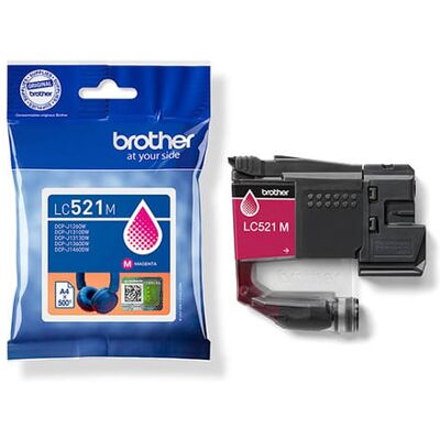 Brother LC-521M cartucho de tinta magenta Brother LC-521M cartucho de tinta magenta