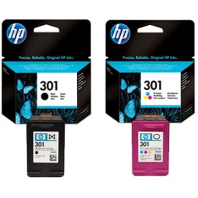 HP 301 Pack Ahorro (Negro + Color) HP 301 Pack Ahorro (Negro + Color)