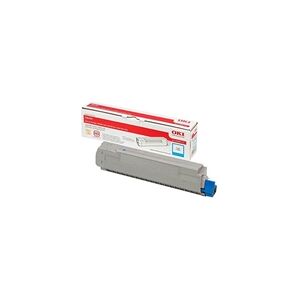 C8600 C8800 toner cian (OKI 43487711)