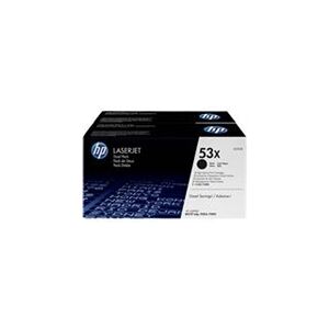 HP 53X (Q7553XD) Pack ahorro 2 toners negros XL