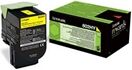 Lexmark 802HY (80C2HY0) toner amarillo XL