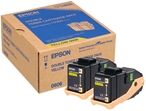 Epson S050606 Pack: 2 toner amarillo (2X S050602)