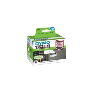 Dymo 1933084 etiqueta precortada negro sobre blanco 32x57mm