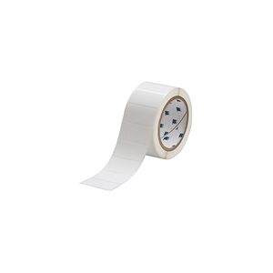 Brady THT-17-423-3 etiqueta poliéster blanco brillante 50,80 x 25,40 mm